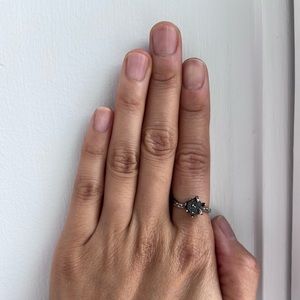 Lauren Wolf “Druzy Claw” ring size 6